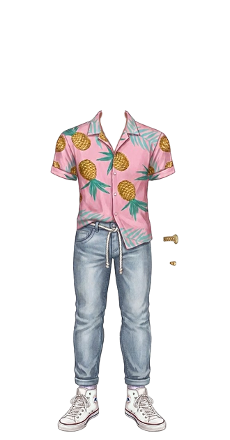 pineapple denim by imon