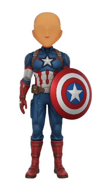 (MALE) Captain America Outfit