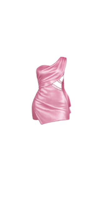 Pink Satin Mini