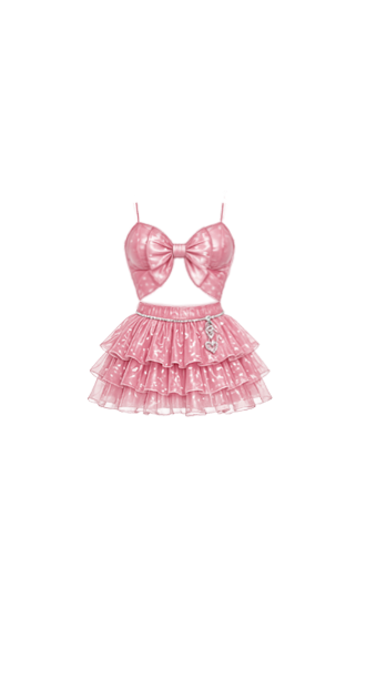 Pink Glimmer Tulle