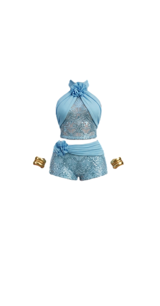 Cerulean Sequin Set