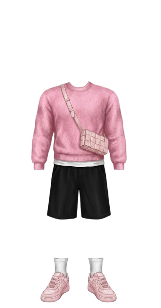 fuzzy pink by imon