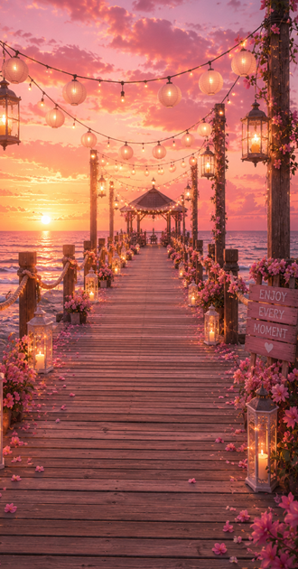 Beachy Lanterns