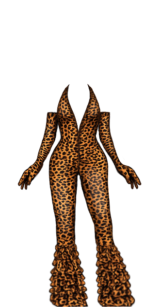Cassie Leopard Jumpsuit