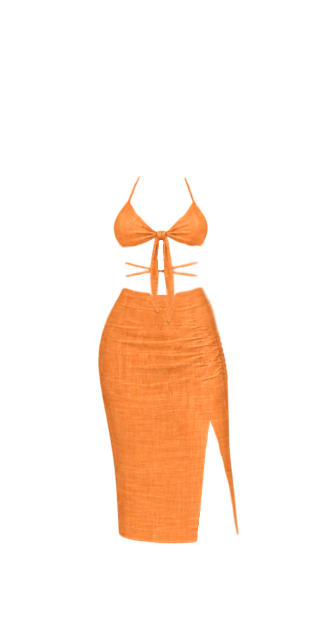 Naomi Orange Set