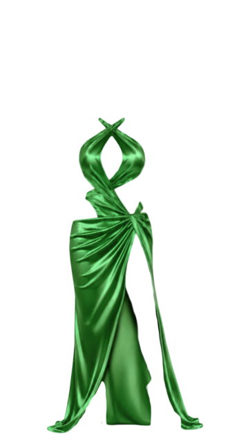 Anesa Green Dress