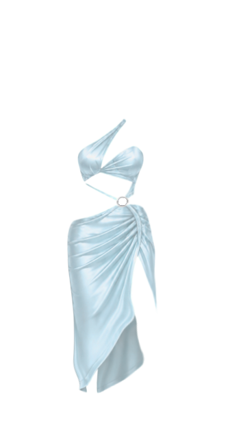 Sandra Baby Blue Dress