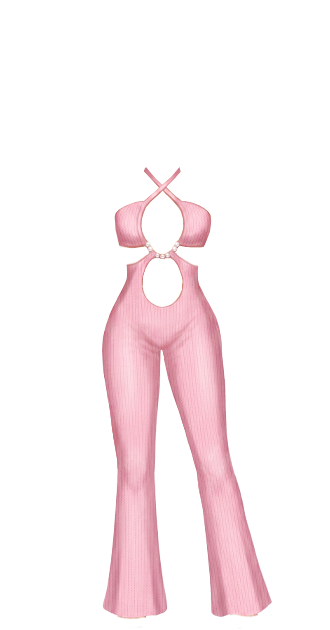 Blush Cutout Jumpsuit