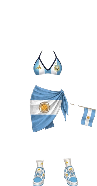 World Cup girl argentina by imon