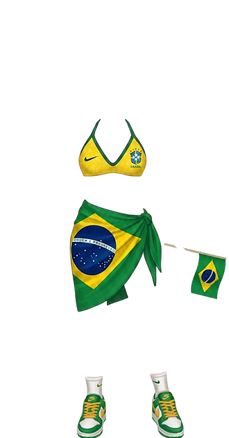 World Cup Brasil girl by imon