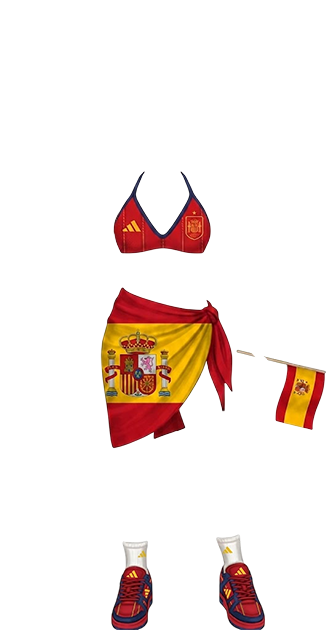 World Cup Spain girl by imon
