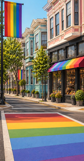 Pride City Crosswalk