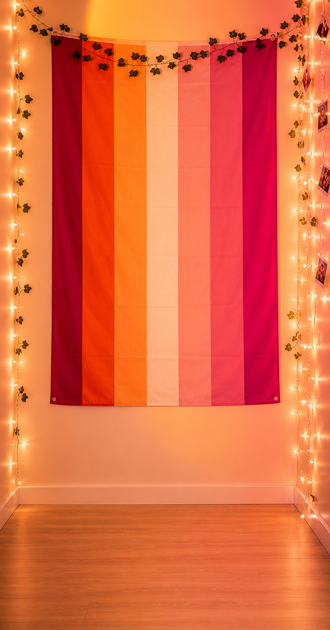Lesbian Pride Tapestry