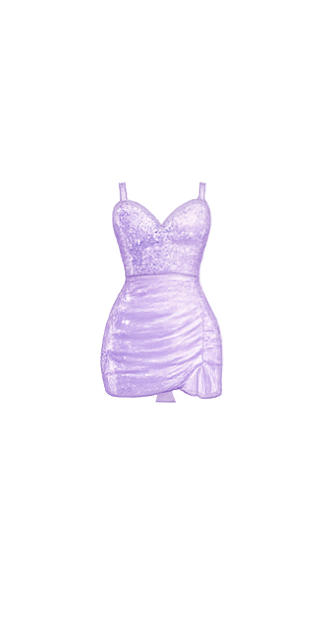 Lavender Sparkly Mini