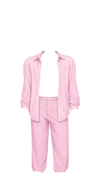 Asher Baby Pink Set