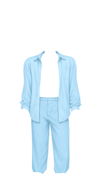 Asher Baby Blue Set