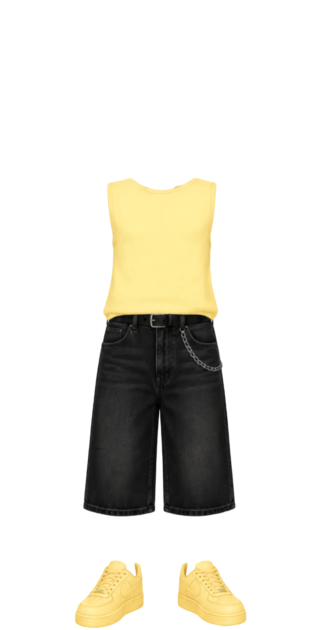 Dany Baby Yellow Outfit