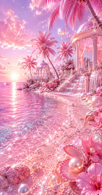 Pink Paradise Island
