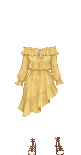 Yellow Summer Dress