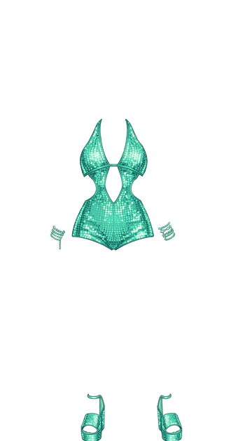 Disco Glam Lagoon