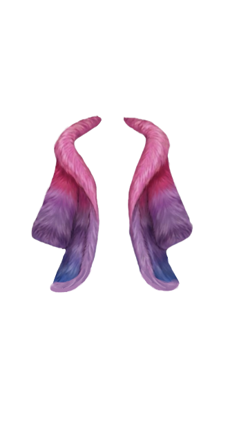Bi Pride Faux Fur Coat