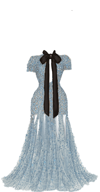 SC Sparkling Waterfall Gown