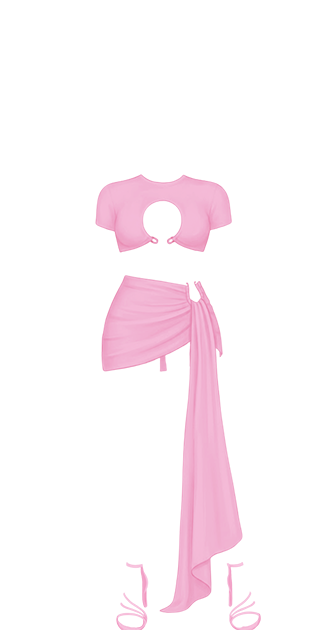 Cutout Barbie
