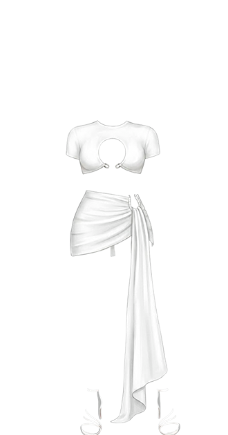 Cutout White