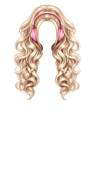 Blonde Playlist Princess Curls