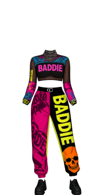 Neon Baddie Outfit