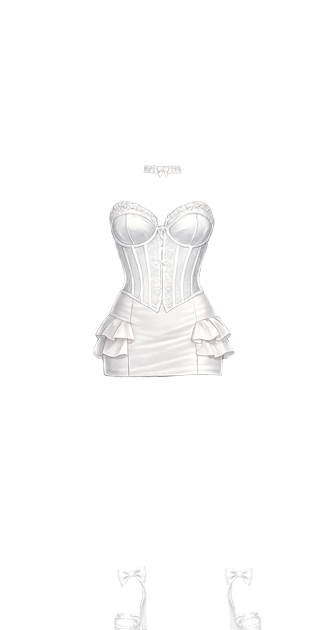 Ivory Corset (Outfit)