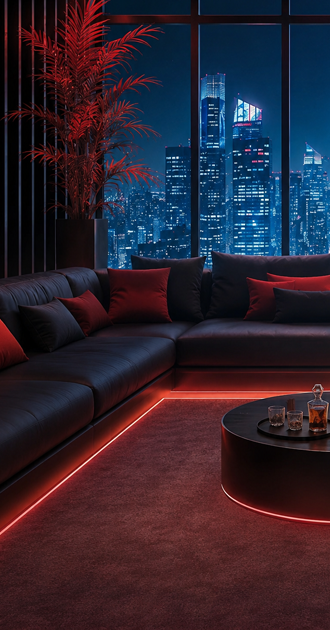 Penthouse at Night
