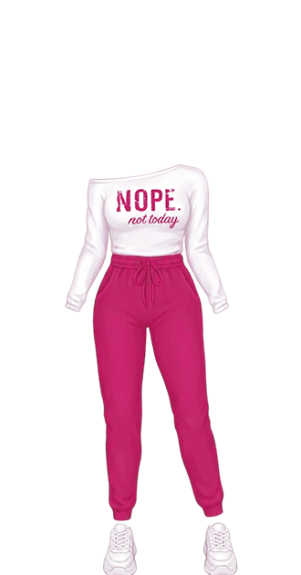 Nope Not Today Barbie