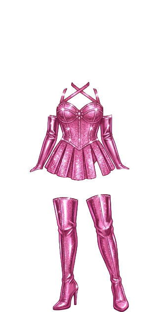 Glitter Pop Star Ensemble