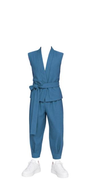 Santiago Blue Outfit