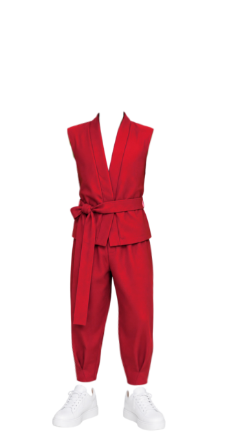 Santiago Red Outfit