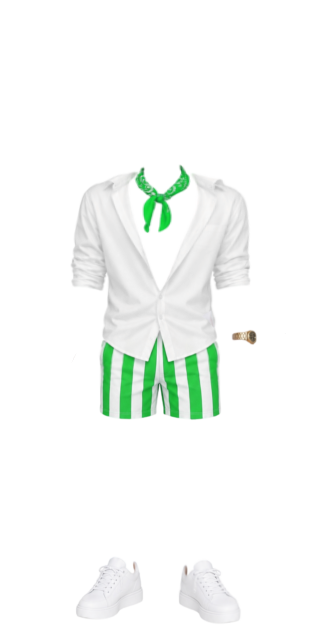 Alejandro Green Outfit