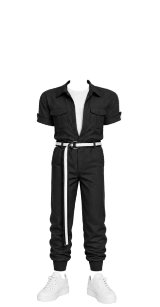 Thiago Black Outfit