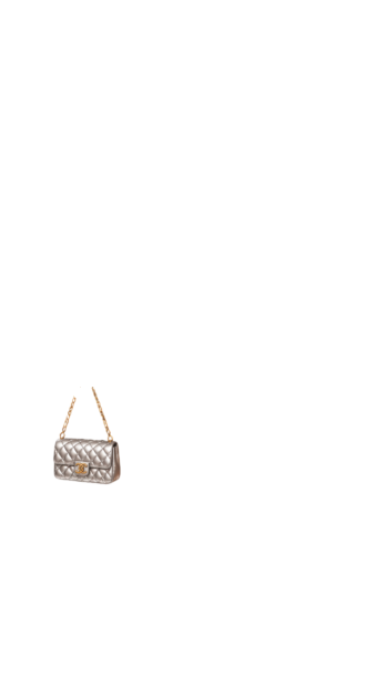 Silver Chanel Bag