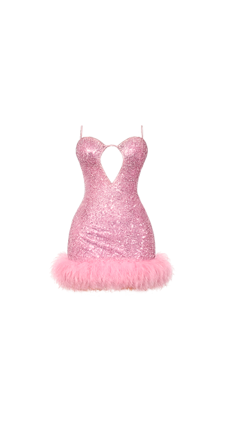 Pink Puff Dress