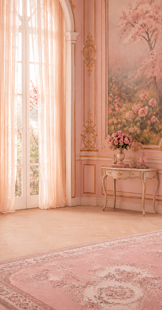 Pink Palace Bedroom