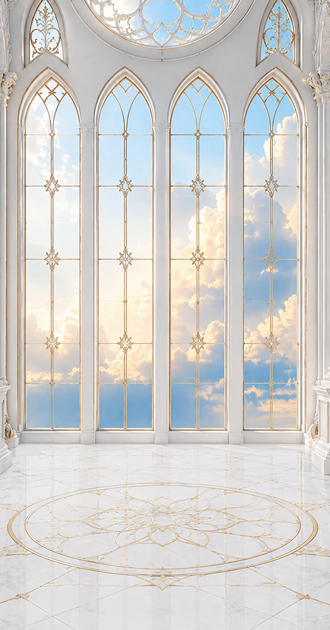 Golden Marble Cloud Cathedral
