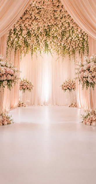 Elegant Tent Entrance