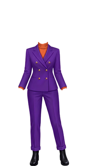 Fran Fine (Purple and Orange Suit)