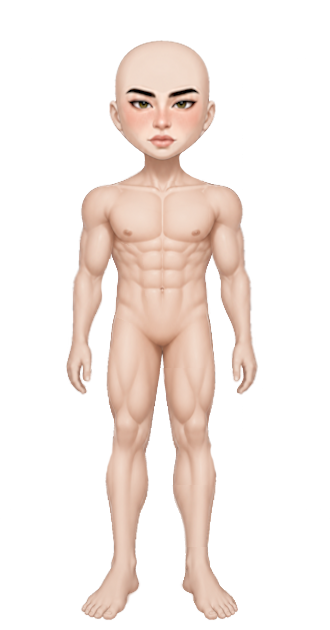 Twink Skin Green Eyes