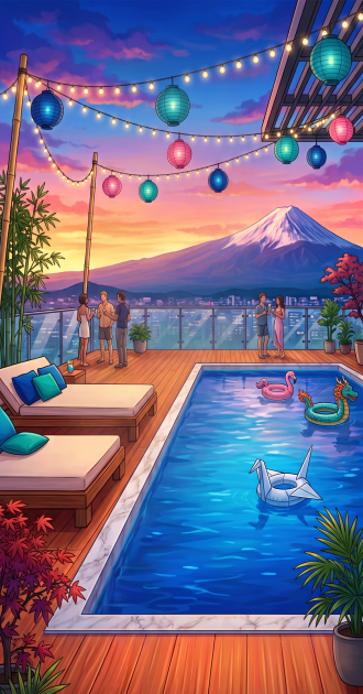 Stopett pool party version 2