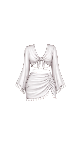 Stopett white chic