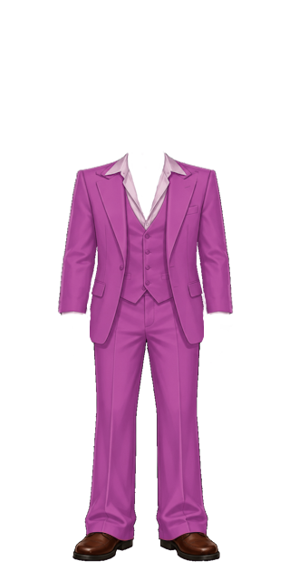 Pink Elvis Suit