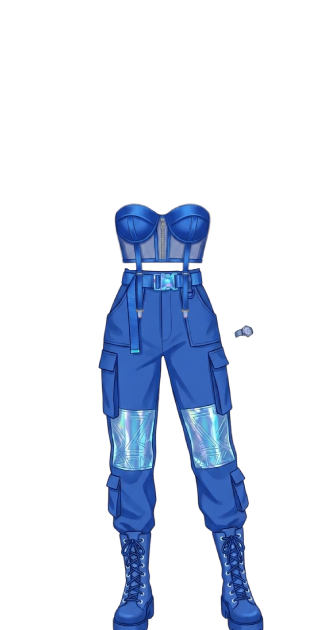 I love Blue