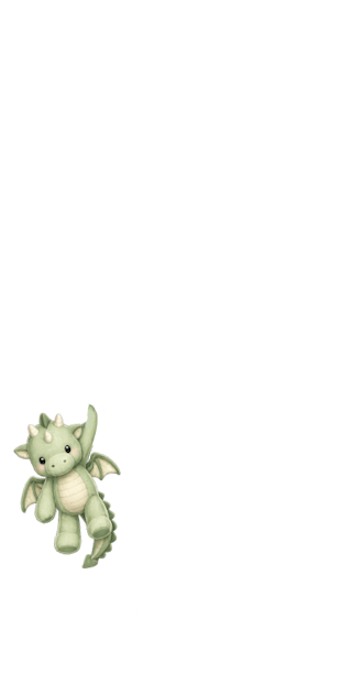 Green Dragon Plush (male)